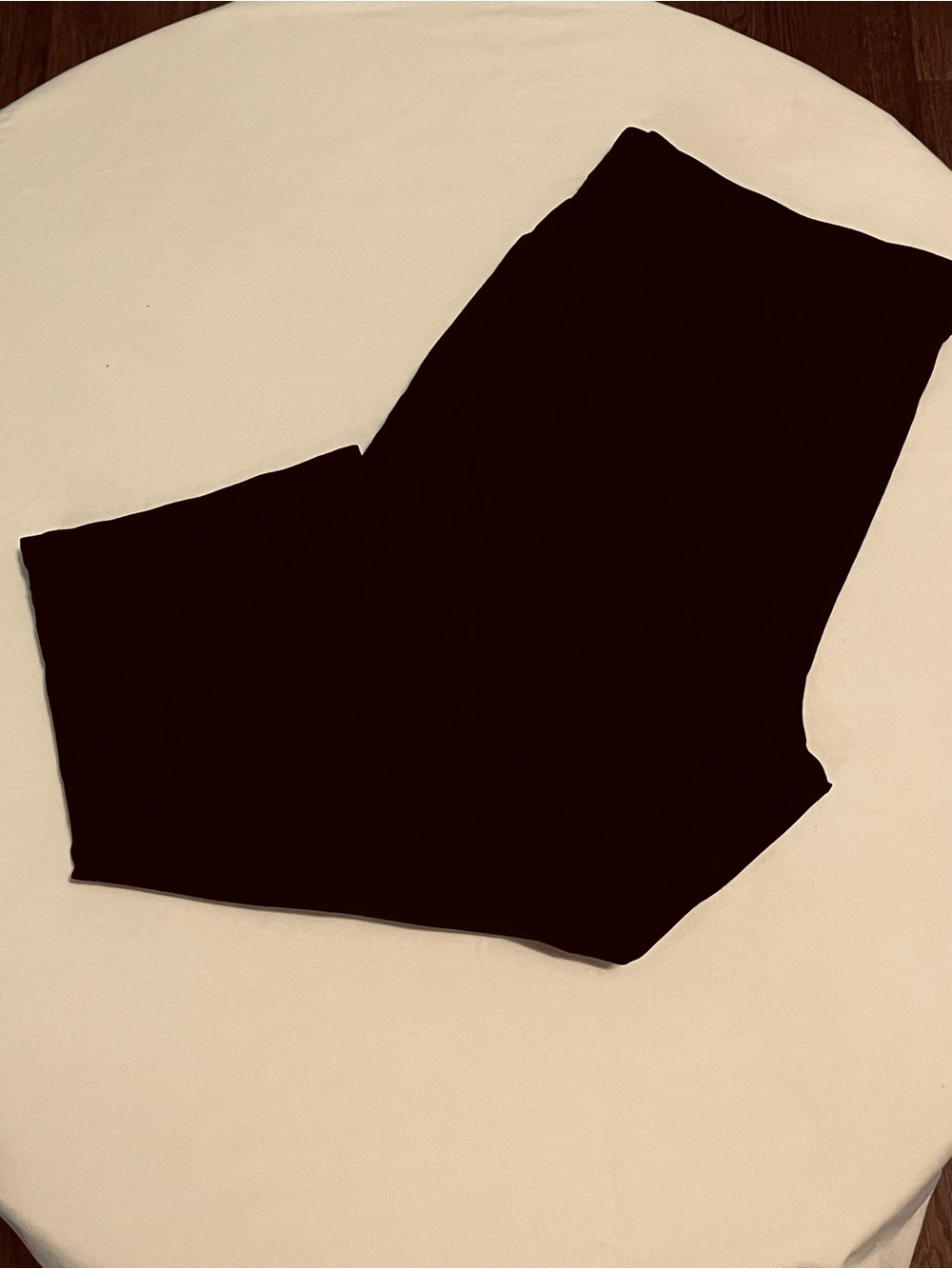 Time and Tru Women’s Black Pull-On Wide Leg Pants XL 16–18 Stretch Rayon Blend